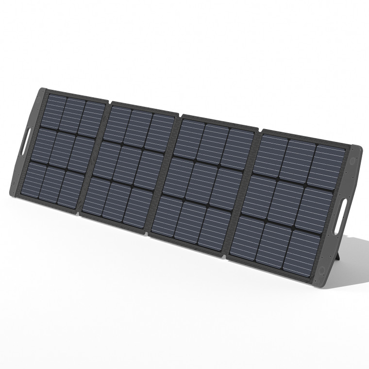 Portable 200W Solar Panel Kit with Adjustable Kickstand and IP67 Waterproof