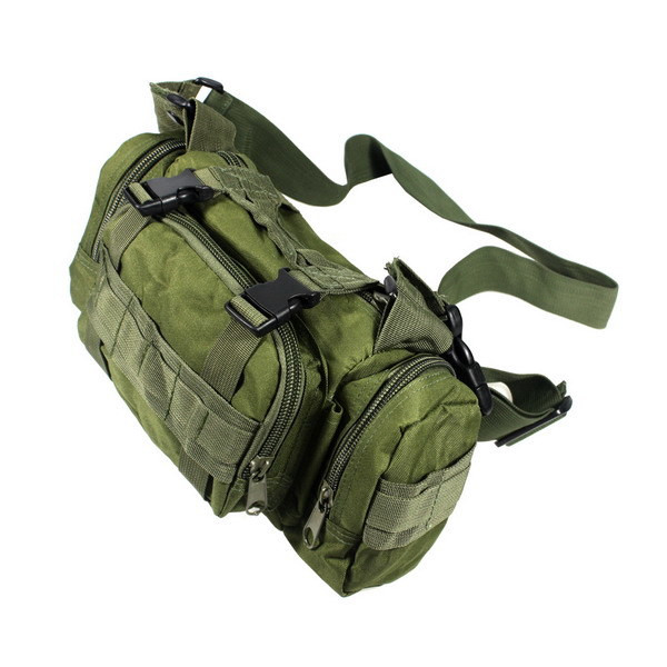 Multi-Purpose Military Camo Fanny Pack - Hands-Free Storage for Gadgets