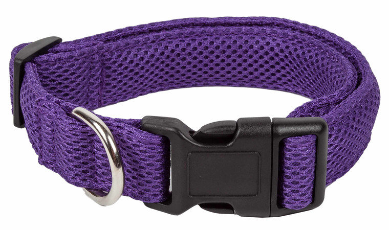 Pet Life Aero Mesh Dual-Sided Adjustable Dog Collar - Comfortable & Breathable
