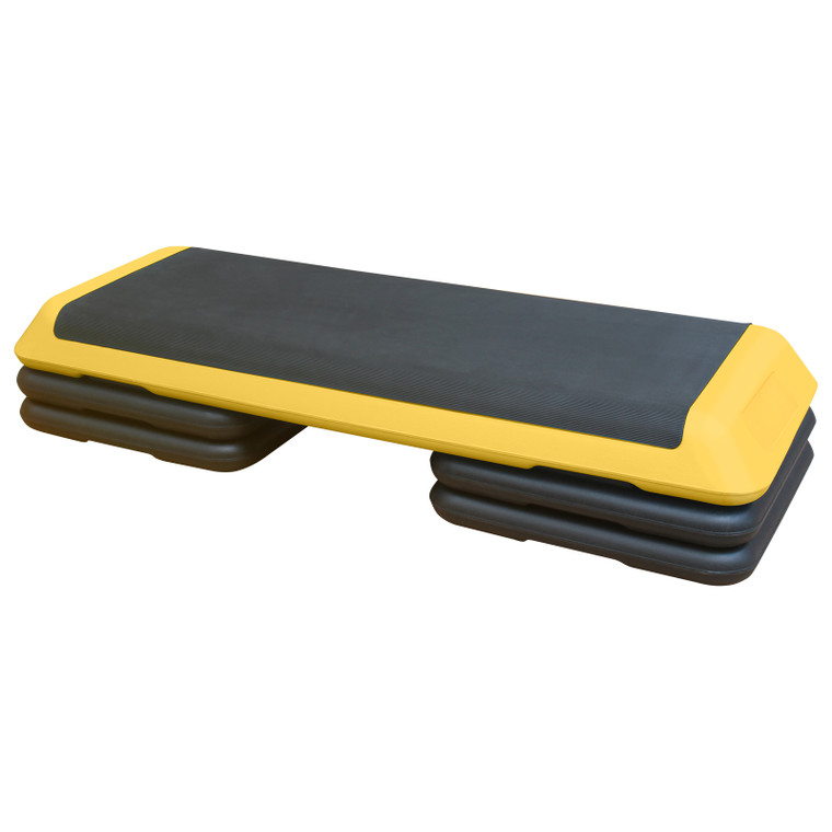 Adjustable Aerobic Stepper with 3 Height Levels & Non-Slip Surface