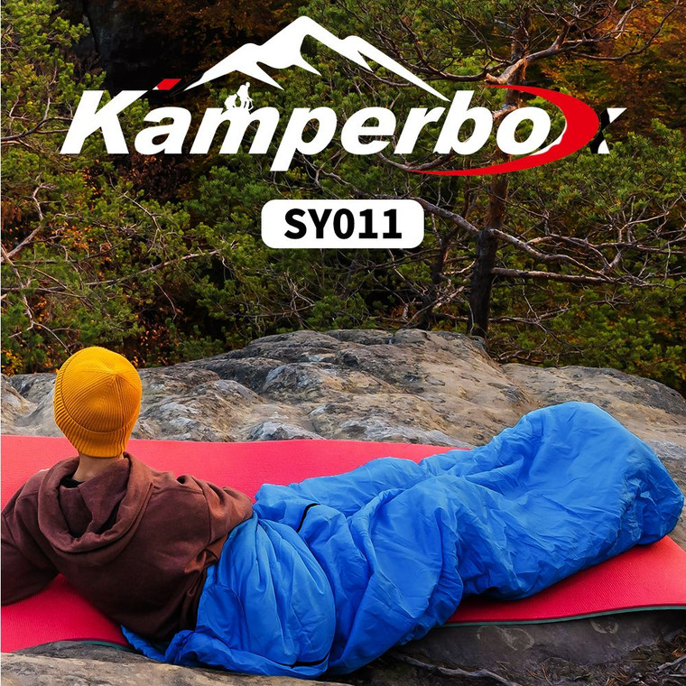 Kamperbox 3 Season Camping Sleeping Bag - Lightweight & Warm