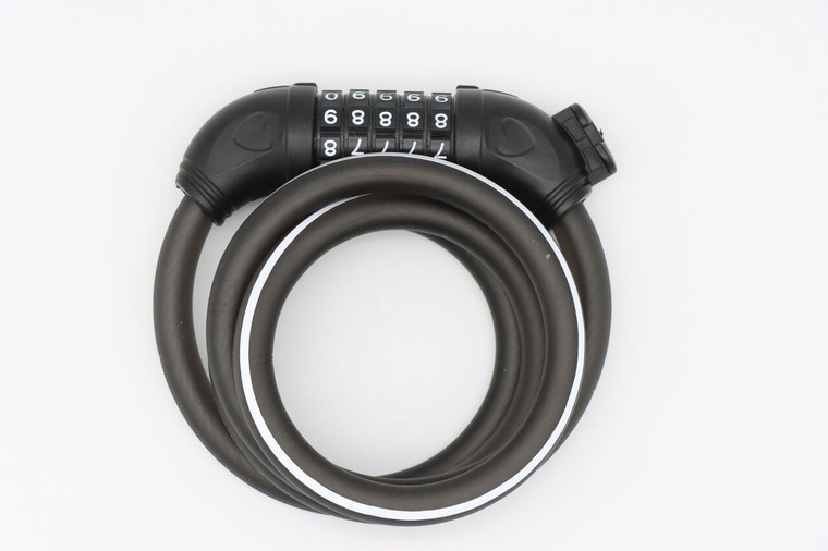 5 Digit Coiling Bike Cable Lock(D0102HAH6ZA.)