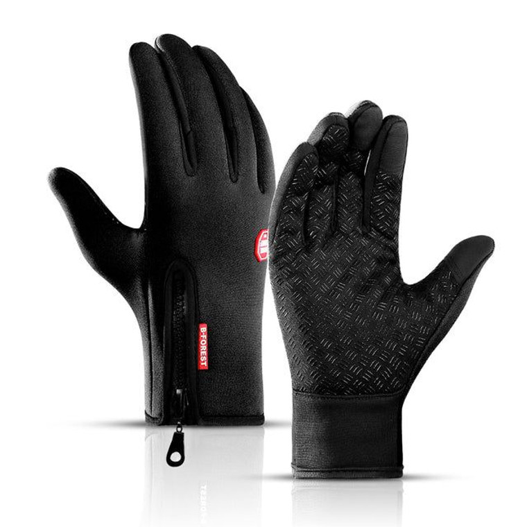 Thermal Gloves Winter Cycling Gloves With Wrist Support Touch Screen(D01027HVCLJ.)