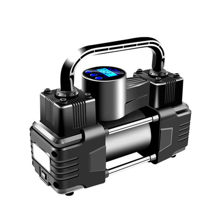 Portable Tire Inflator - Automotive Air Compressor-150 PSl Air Pump with Digital Pressure Gauge, Equipped with LED Light, Suitable for Cars, Motorcycles, Electric Bicycles, and Bicycles(D0102HQT8FV.)