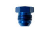 AN806D6 - Threaded Tube Fitting Plug, Hex Head, Flared, Aluminium - 10 Pack