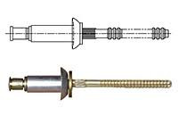 CR3243-4-03 - CherryMax Blind Rivet, Universal Head, AL - 100PK