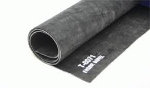 BAFFLE: SILICONE,BLK,36INX40IN, FIBERGLASS REIN