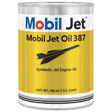 Mobil Jet Oil 387 Synthetic Jet Engine Oil, 1 qt