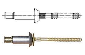 CR3213-4-09 - CherryMax Blind Rivet, Universal Head, AL - 100PK