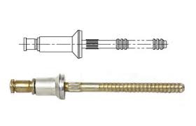 CR3212-5-06 - CherryMax Blind Rivet, Flush Head, AL - 100PK