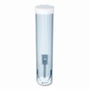 Adjustable Frosted Water Cup Dispenser, for (4 - 10 oz.) Blue