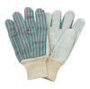 Leather Gloves, Palm Gloves, Work Gloves, Safety Zone Gloves, Gloves