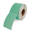 4″ x 6″ Green Direct Thermal Label 1" Core - 4000CT