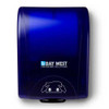 paper towel, dispenser, touchless, translucent, blue