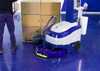 The Robot S7 is a new range of self-propelled semi-automatic packaging machines. The Robot S7 portable stretch wrap machine includes the latest advanced technologies, the utmost attention to safety systems, a high level of packaging autonomy, and great work flexibility. This machine is built to wrap and stabilize palletized loads of any shape, size and weight, using stretch film.