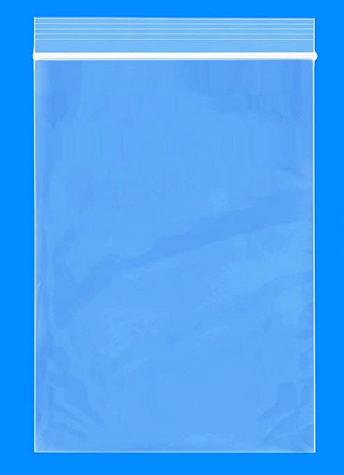 2.0 MIL Reclosable Poly Bags 9x12 Case of 1000