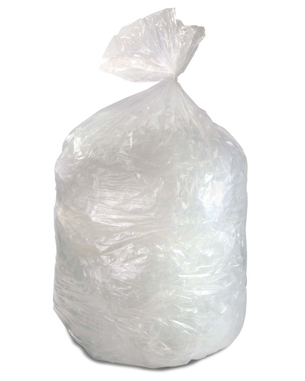 50PCS Heavy Duty Clear Bags Clear White Trash Clear White Trash