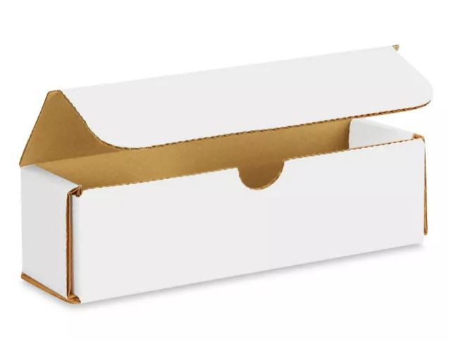 mailer, corrugated mailer, white small business shipping material