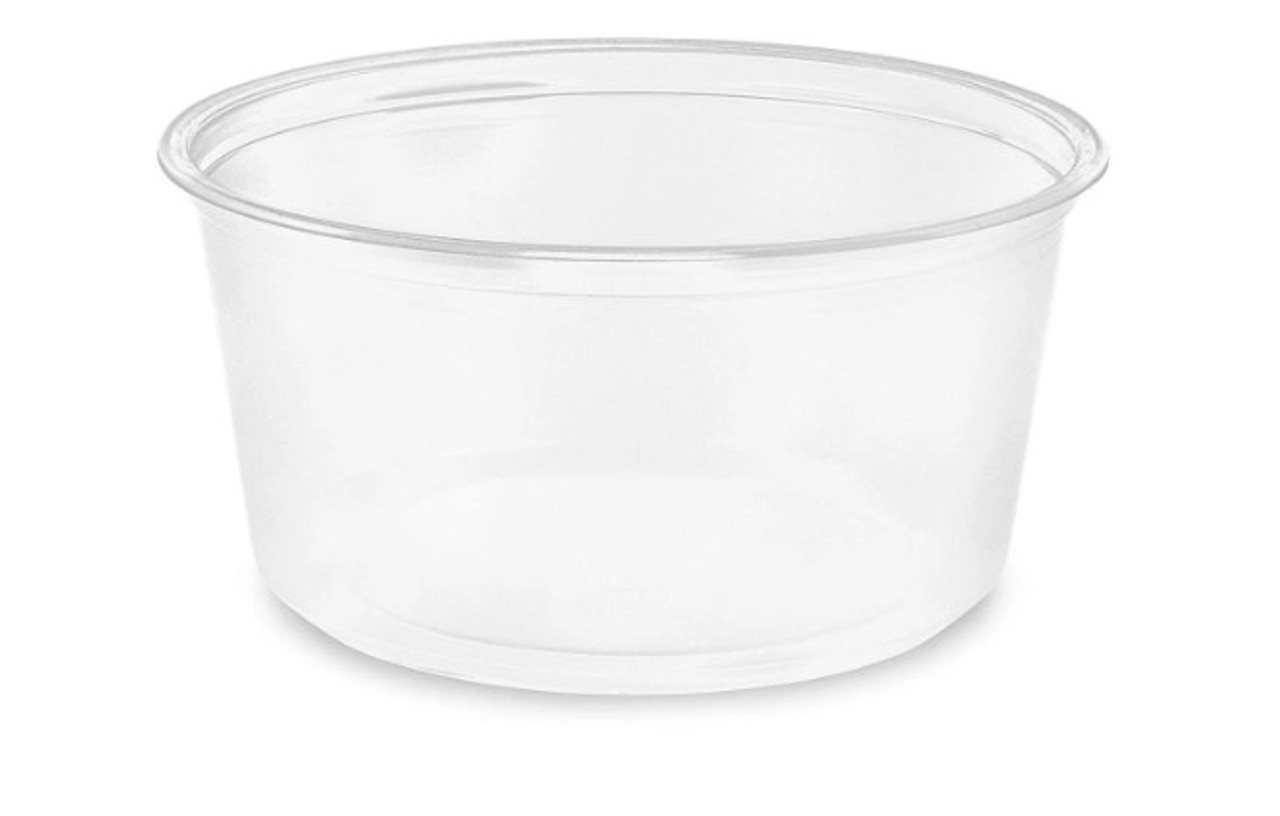 Fabri Kal Pro Kal 8 16 Oz Clear Plastic Deli Containers