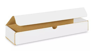 mailer, corrugated mailer, white small business shipping material