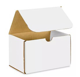 mailer, corrugated mailer, white small business shipping material