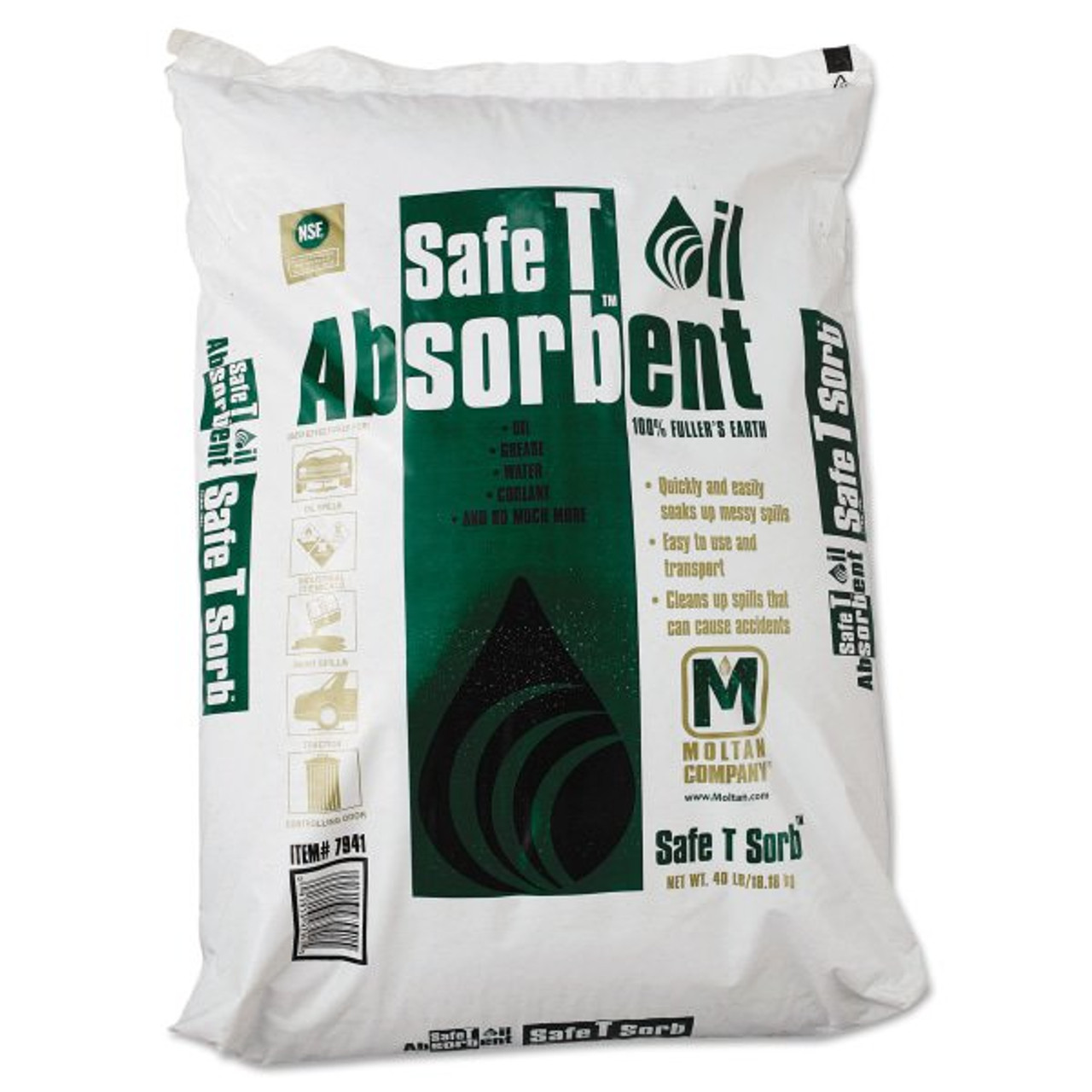 Safe T Sorb 7941 All Purpose Clay Absorbent 40lb