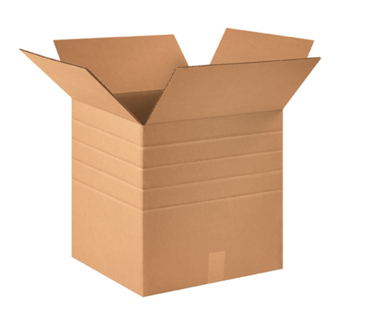 Single Wall - 16in x 16in x 16in ( 14,12,10,8) -Corrugated Box - Multi-Depth