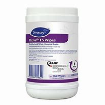 Diversey Oxivir TB Disinfectant Wipes 160ct. 12/case