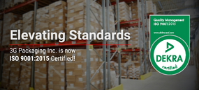 Elevating Standards: 3G Packaging Inc. Now ISO 9001:2015 Certified