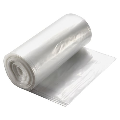 JANITORS FINEST®, Can Liners Clear, 24 X 24, 6 Micron, 7-10