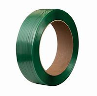 1/2 x 6500' x .024 Polyester Strapping Green Embossed 650#