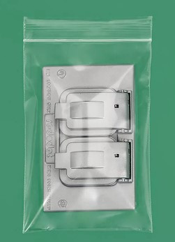 4.0 MIL Reclosable Poly Bags 4x6, case of 1000