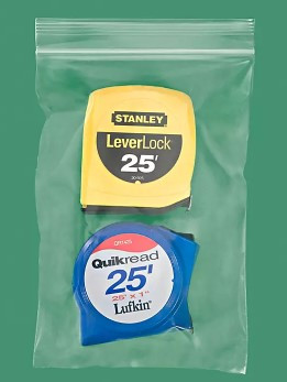 4.0 MIL Reclosable Poly Bags 6x9, case of 1000