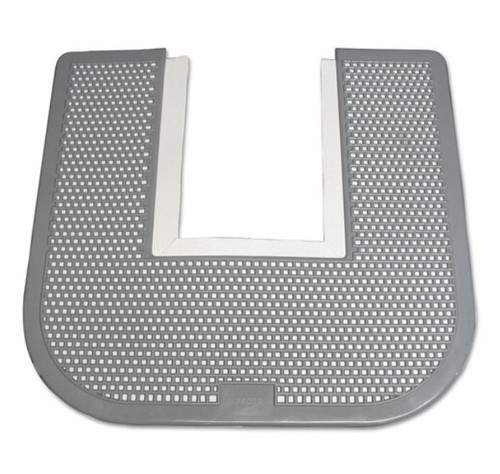 Z-Mat Restroom Floor Mat 23 x 21.59''- Gray/Orchard Zing (6/case)