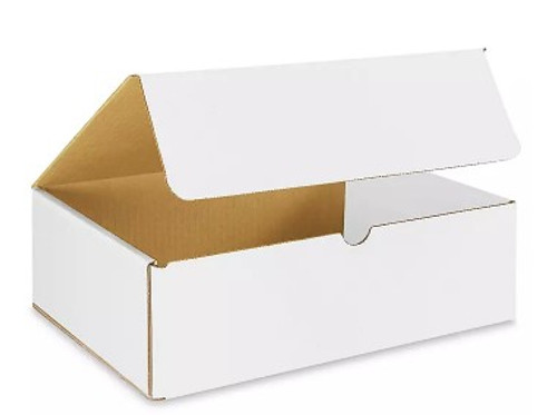 Genesee Scientific 21-141, 3-inch Cardboard Box with Lid, White 25