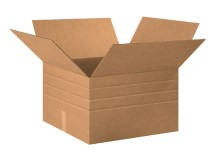 Single Wall - 20in x 20in x 12in - Multi Depth Corrugated Box