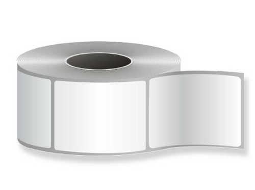 4″ x 6″ White Thermal Transfer Perforated Label 1"  Core- 4000CT