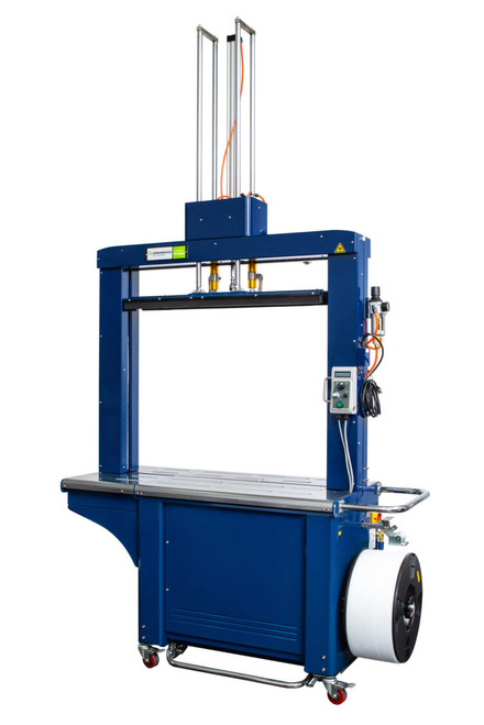 PC1000P AUTOMATIC STRAPPING MACHINES WITH DUAL PNEUMATIC PRESS