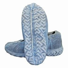 X-LARGE Disposable Blue Shoe Covers