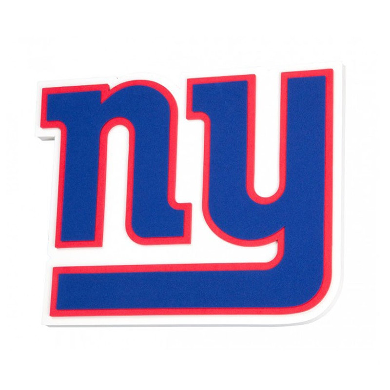 New York Giants Sign 3D Foam Logo - Sports Fan Shop