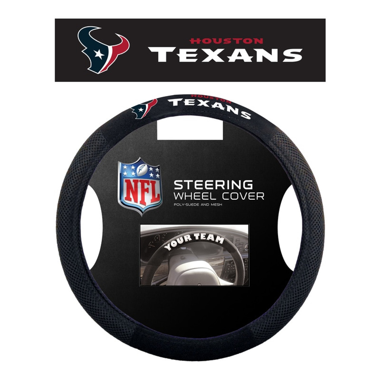 Texas Longhorns Steering Wheel Cover