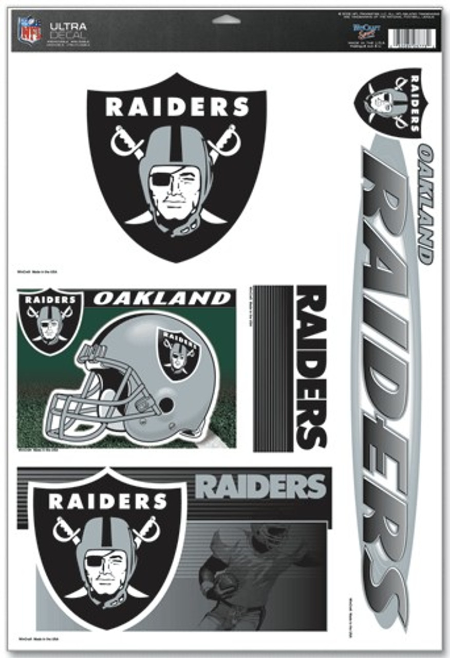 Las Vegas Raiders Decal 11x17 Ultra - Sports Fan Shop