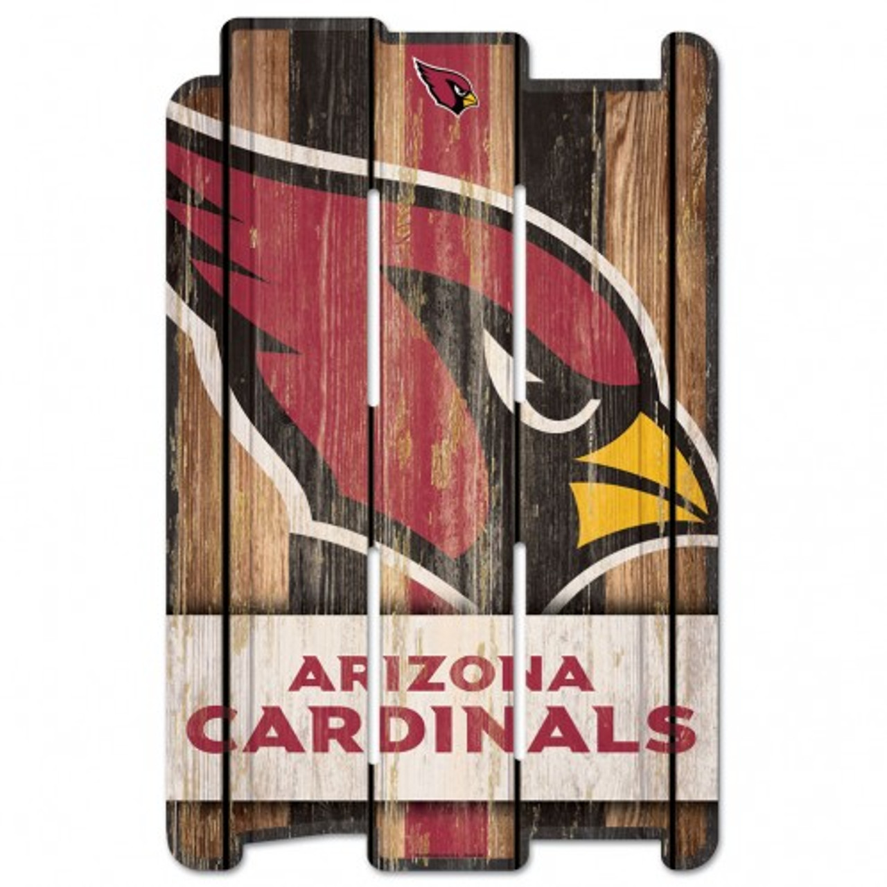 WinCraft Arizona Cardinals 11'' x 17'' Retro Wood Sign