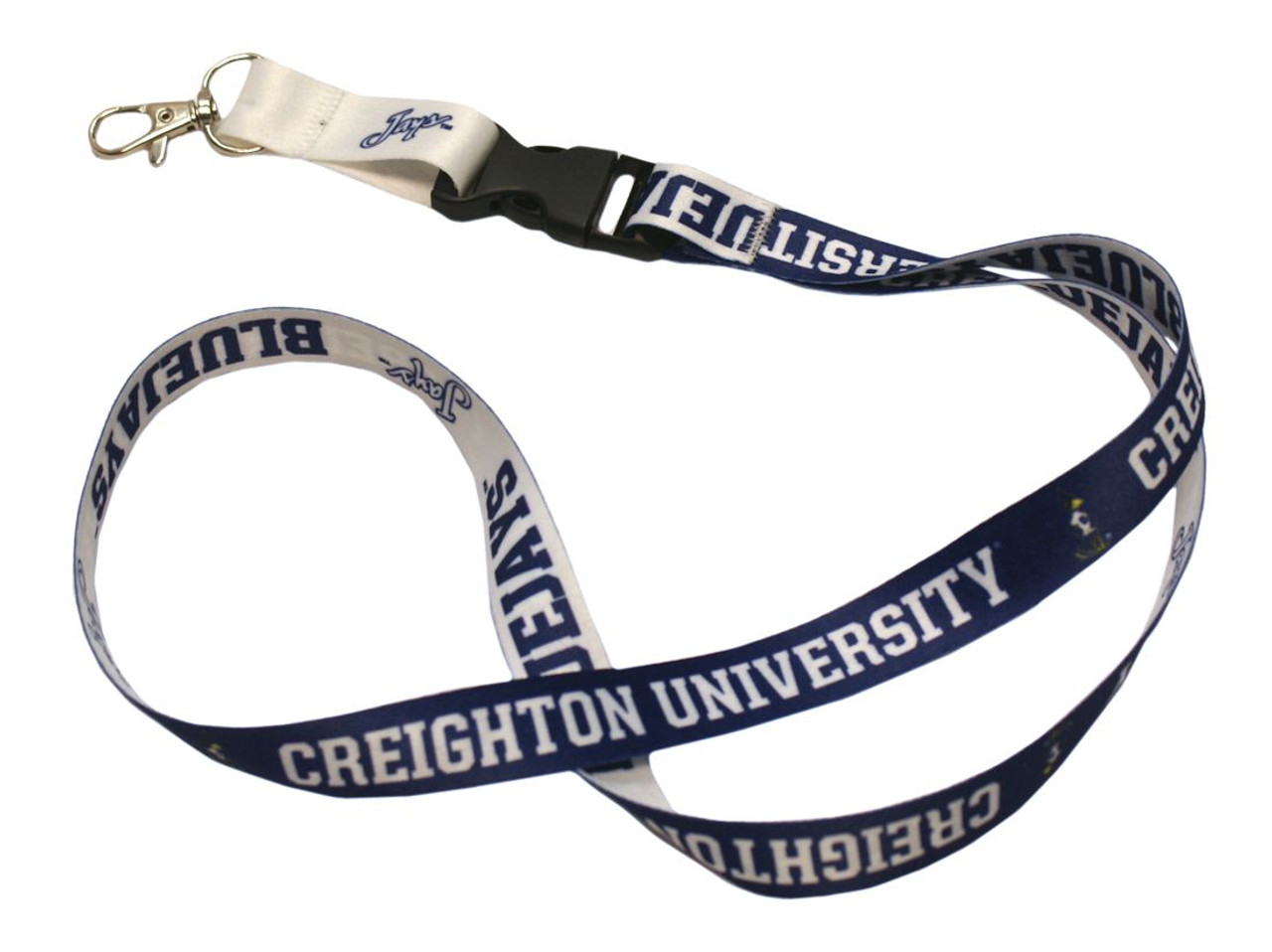 Creighton Bluejays Lanyard 3/4 Inch Breakaway with Detachable Buckle  Special Order - Sports Fan Shop