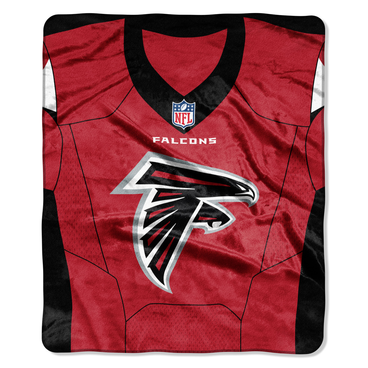 Atlanta Falcons Blanket 50x60 Raschel Jersey Design - Sports Fan Shop