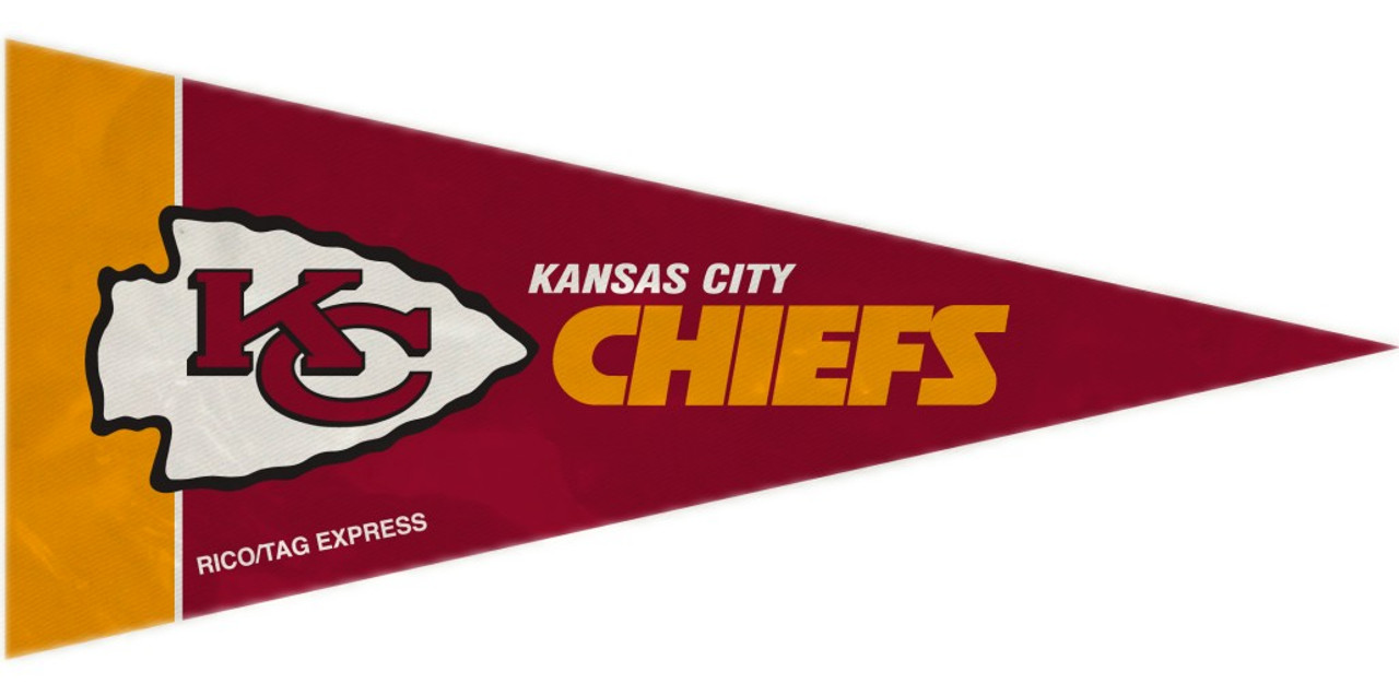 Kansas City Chiefs Vertical Pennant