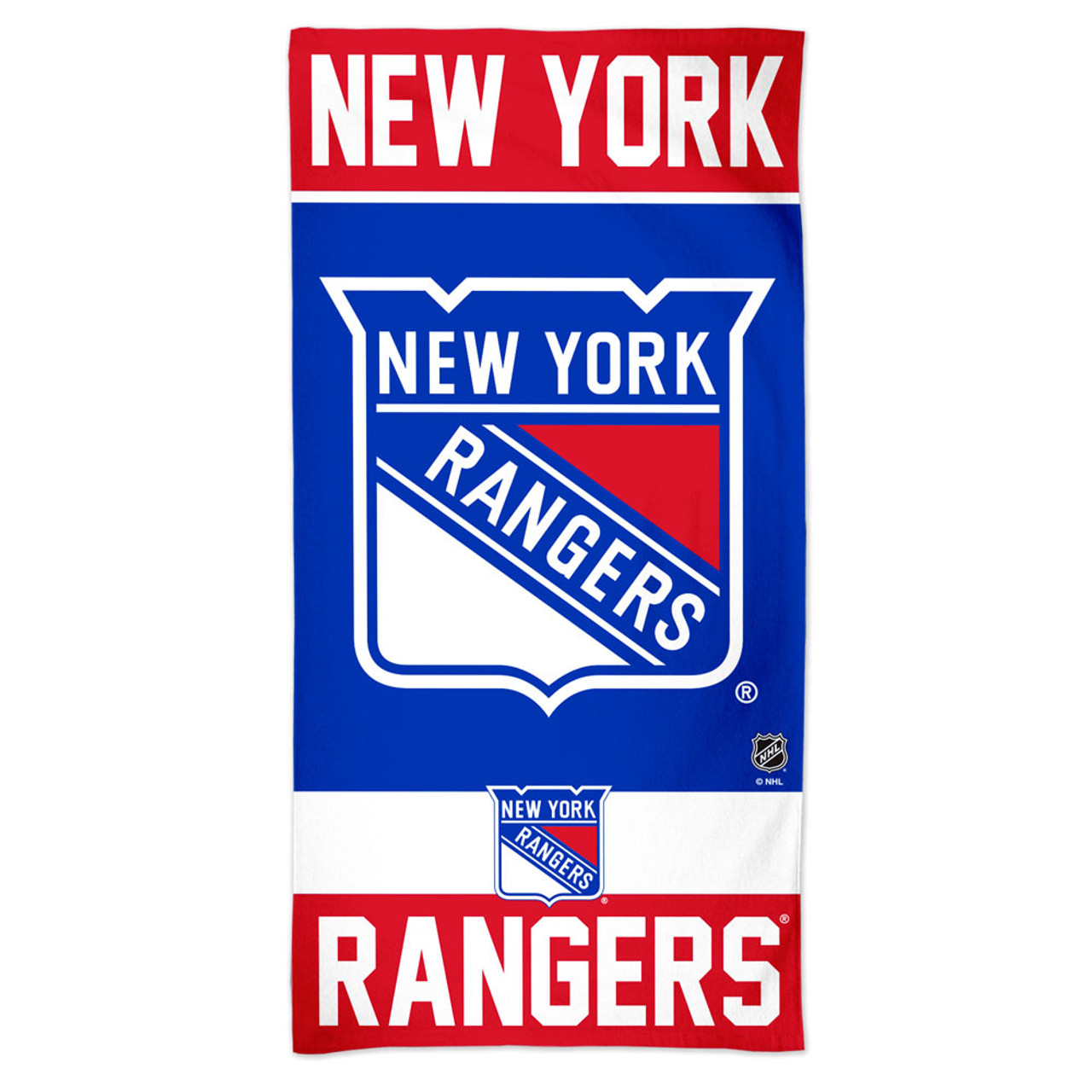 New York Rangers Towel 30x60 Beach Style - Sports Fan Shop