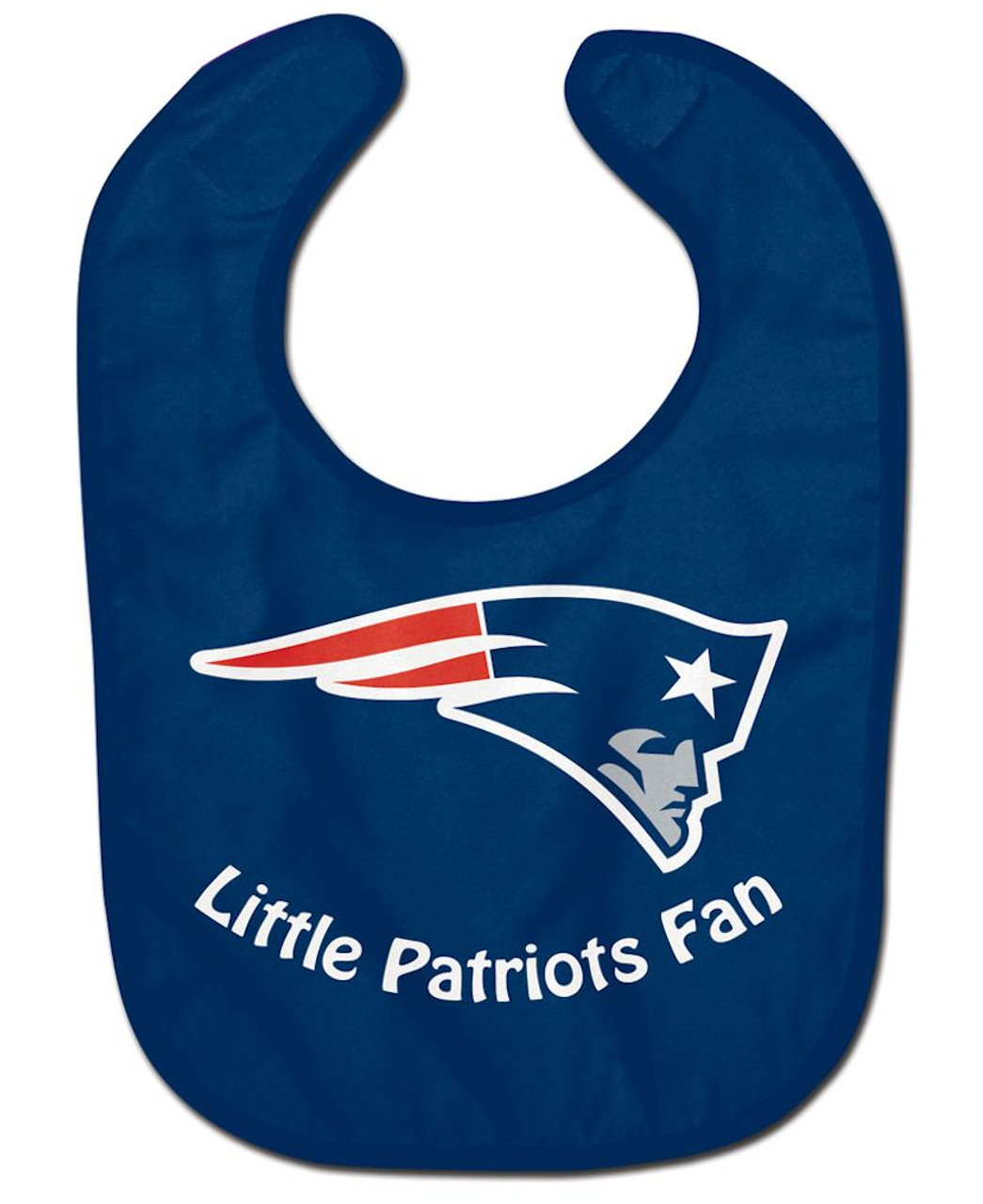 New England Patriots All Pro Little Fan Baby Bib - Sports Fan Shop