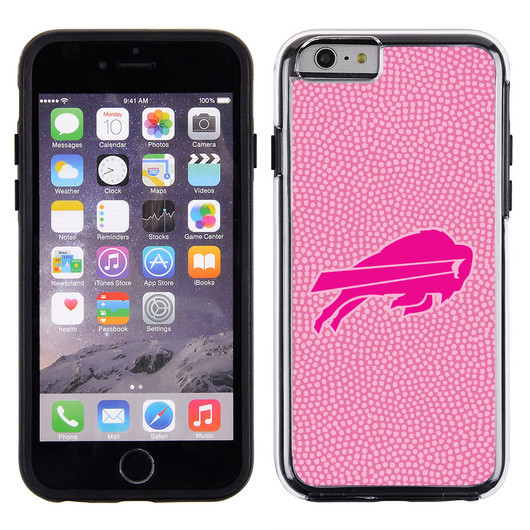 Buffalo Bills Phone Case Pink Football Pebble Grain Feel iPhone 6