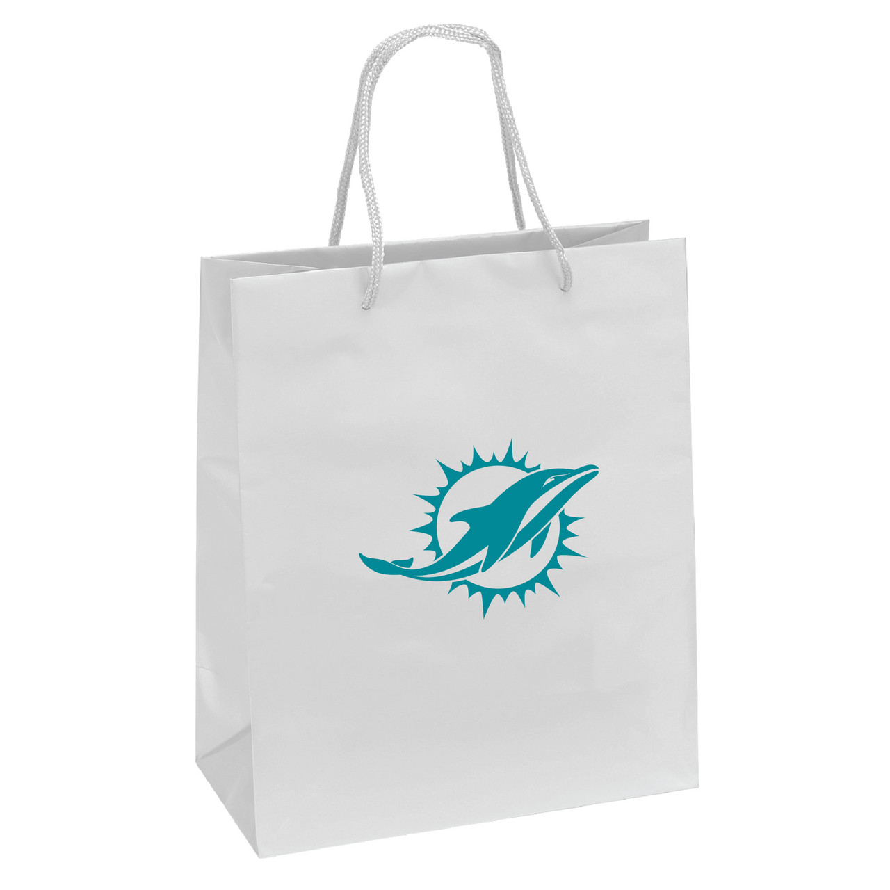 Miami Dolphins Gift Bag - Elegant Foil